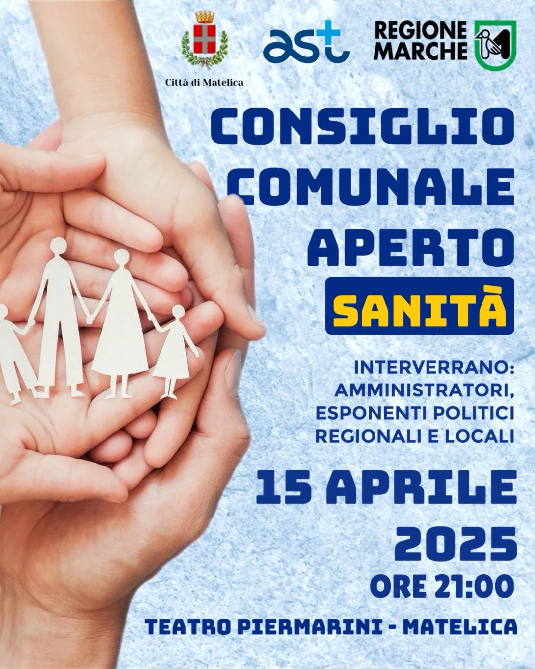 Convocazione del Consiglio Comunale in adunanza aperta